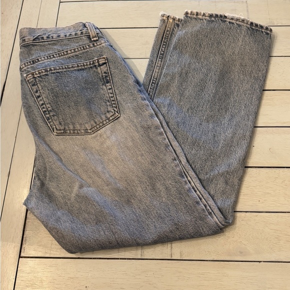 GAP | Y2K denim jeans loose fit Boot Cut button fly | Sz 8 Ankle - Picture 8 of 12